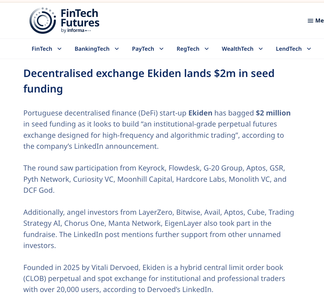 FintechFutures FintechFutures